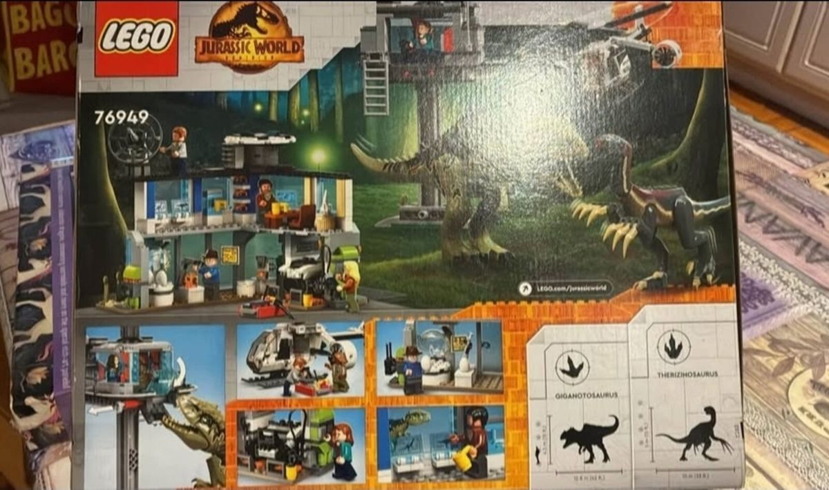 lego 76949 Giganotosaurus Therizinosaurus Attack for sale in Co