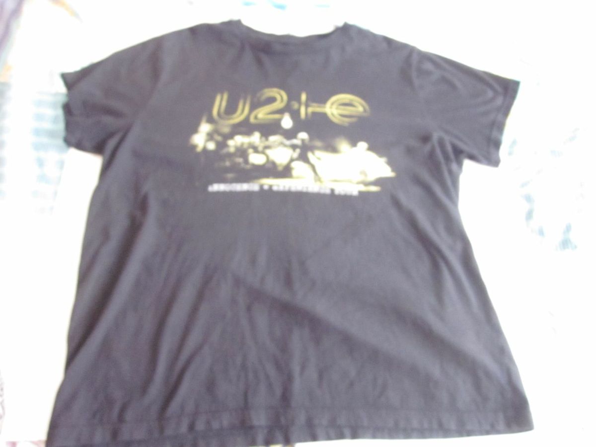 U2 Innocence + Experience Tour 2015 Black T Shirt for sale in Co