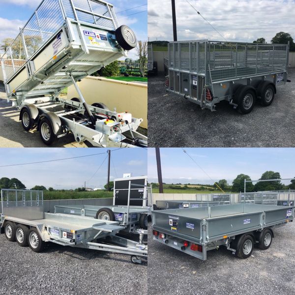 Range of New Ifor Williams Trailers