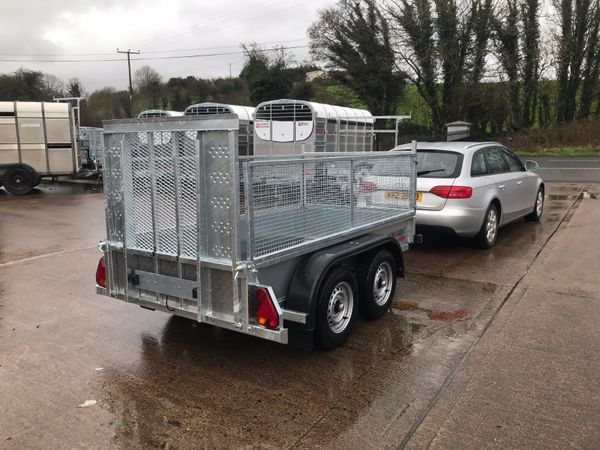 New Nugent 8 x 4 2 ton twin axle trailer