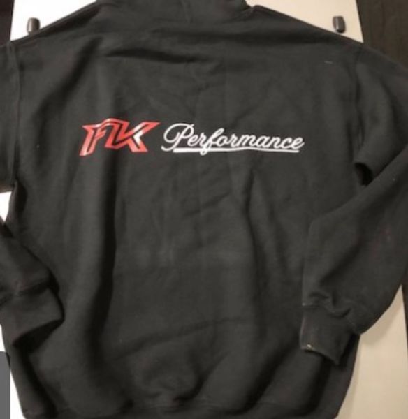 Fk performance logo hoody all sizes