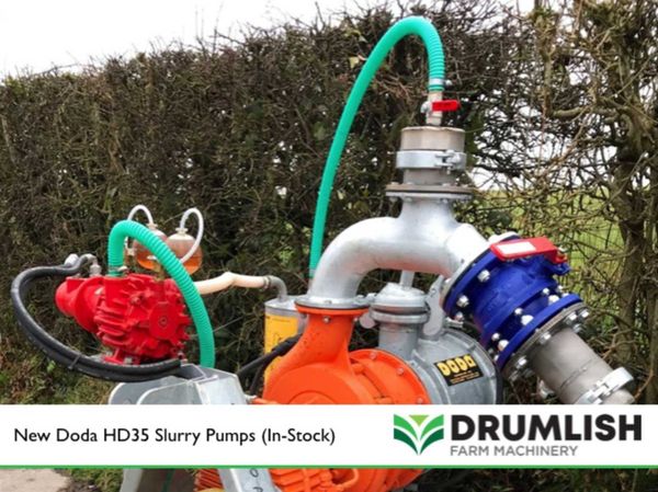 New Doda HD35 Slurry Pumps (In-Stock)