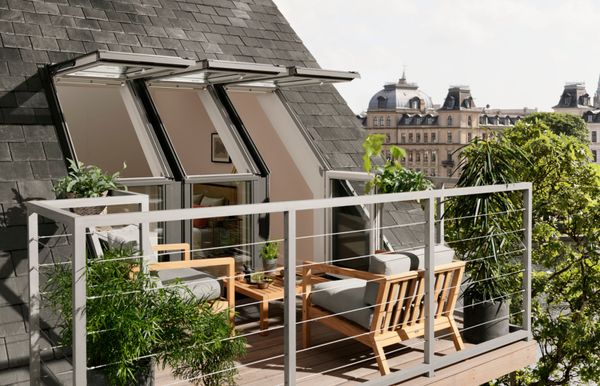 Velux Roof Terrace - Balcony Window