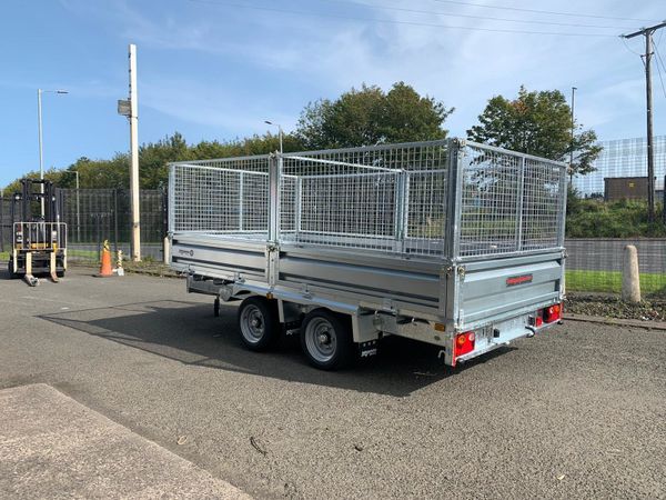 10x5'6'' Indespension builders flatbed trailer