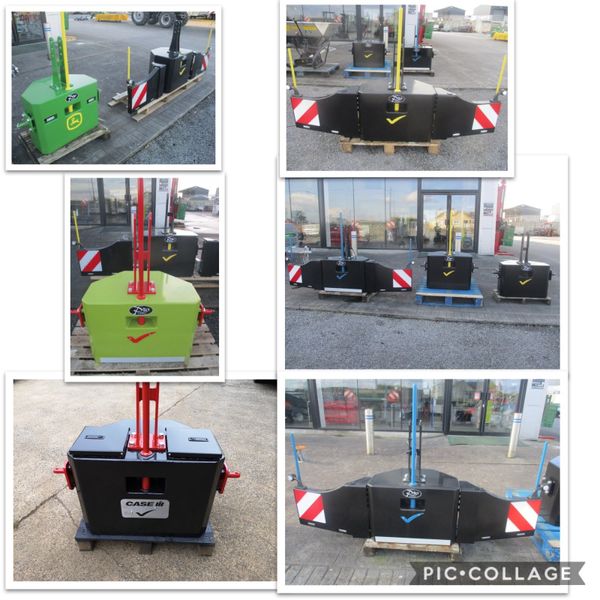 tractor weights blocks weight bumpers for sale in Co. Roscommon for € ...