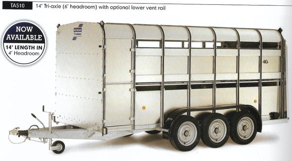 New and second hand Ifor Williams trailers