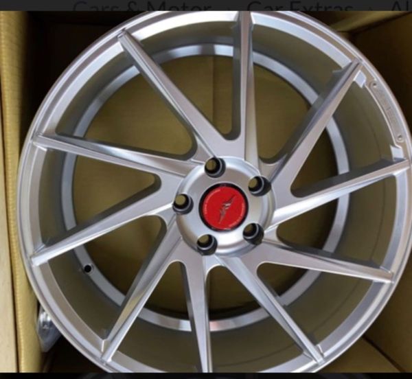 19” Ava 1D silver 8.5 5x112 fitment