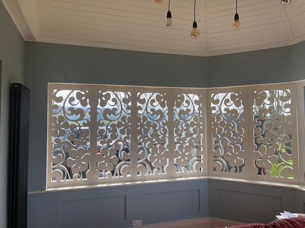 Blinds wall panels