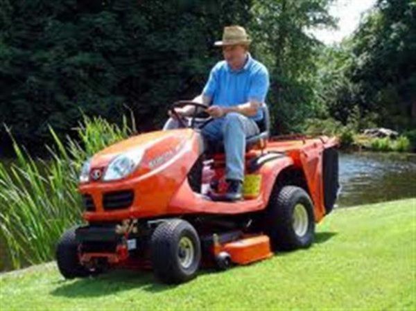 Kubota ride on mowers and compact tractors