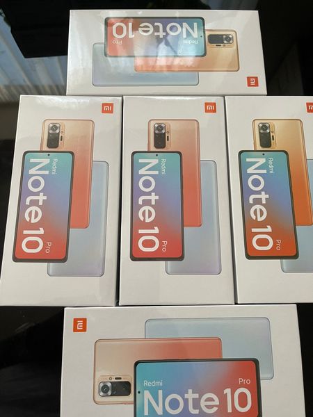 Redmi Note 10 pro ,128GB Black,Blue ,Bronze Warran