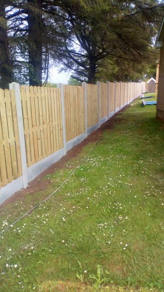 post and panel  casey fencing