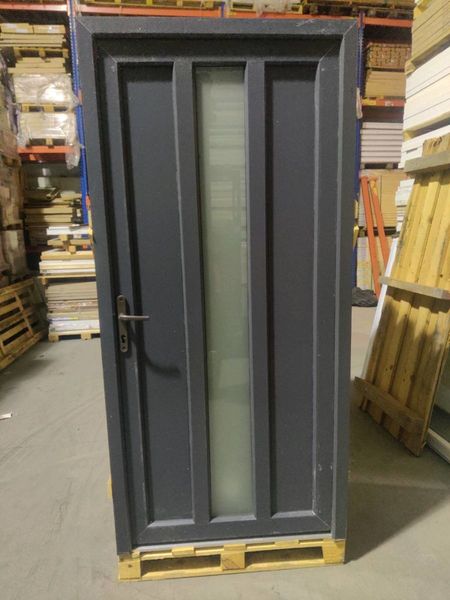 Grey Upvc doors