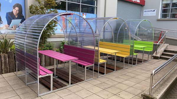 Outdoor discount dining pod