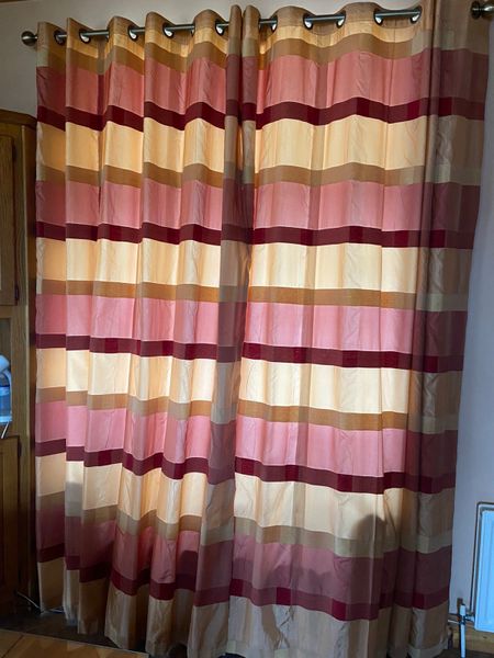 For Lovely Silk Like Curtains, 102 Inch Long Shower Curtain