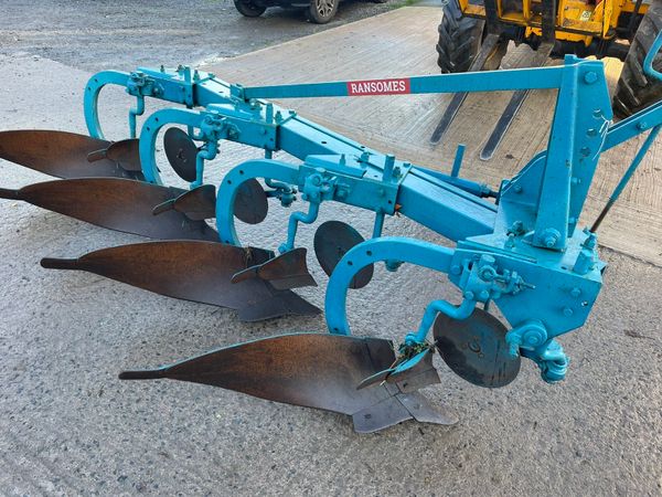 Ransomes plough