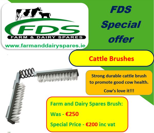 FDS Cattle Brush Special offer