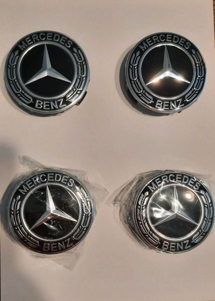 Mercedes 75mm Wheel Center Caps  (4 Caps €15)