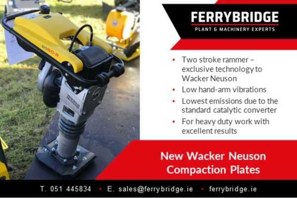 New Wacker Neuson Rammer