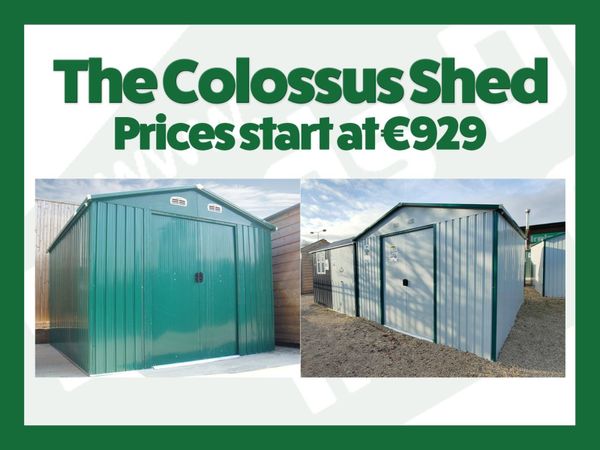 Colossus (Steel Shed 10ft x 12ft)