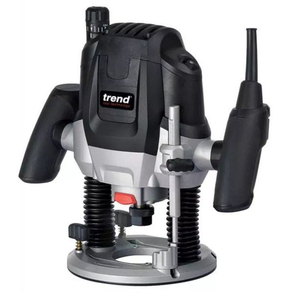 Trend T7EK 1/2in Variable Speed Router 2100W 240V + Air Stealth Half Mask FREE Of Charge (CLEARANCE)