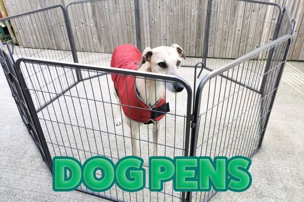 Dog pen shop in store