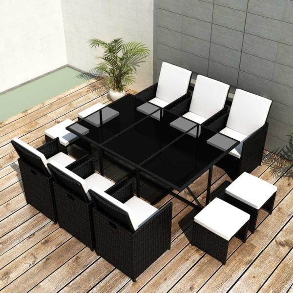 Poly patio deals dining sets