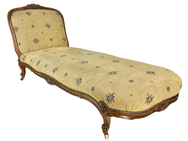 19th century French Chaise Lounge- Circa 1860