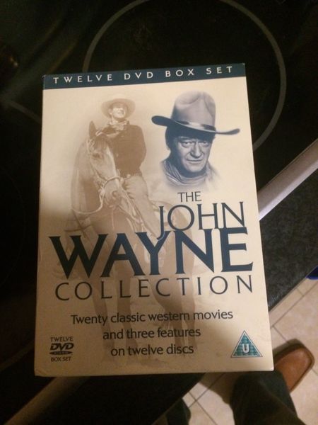 John Wayne dvd 12 collection with free postage
