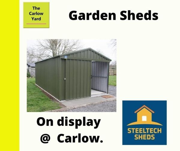 Steel Garden sheds
