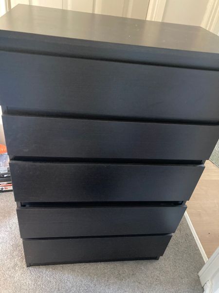 Malm Chest Of Drawers For In, Ikea Malm Dresser 6 Drawer Black