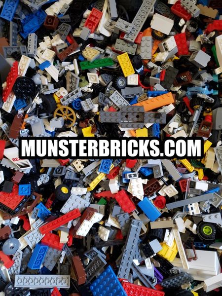 Lego 1KG Assorted Bricks Starter Set Bulk Joblot 100% LEGO Parts and Pieces