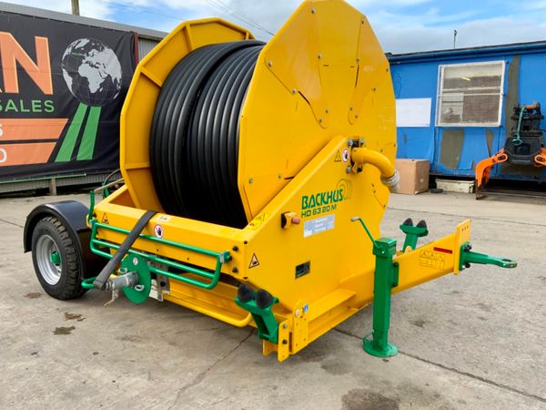 ** BACKHUS TRAILERED IRRIGATION HOSE REEL ** 216431649