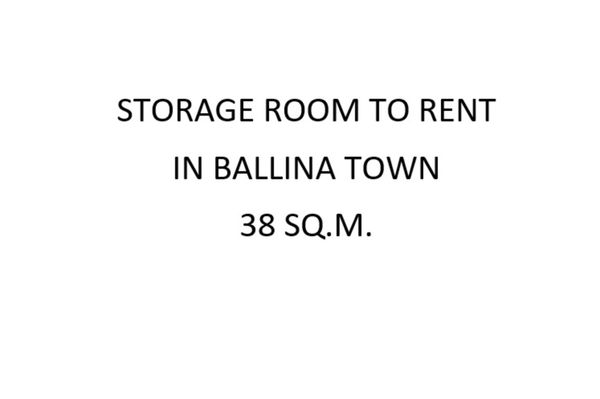 Storage Room to Rent in Ballina Town