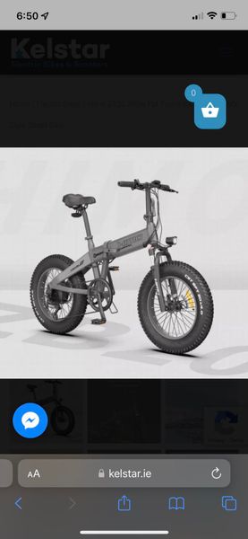 Himo ZB 20 Fat Tyre Electric Bike