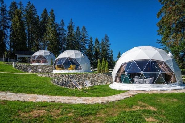 GLAMPING spherical tent FOR SALE !