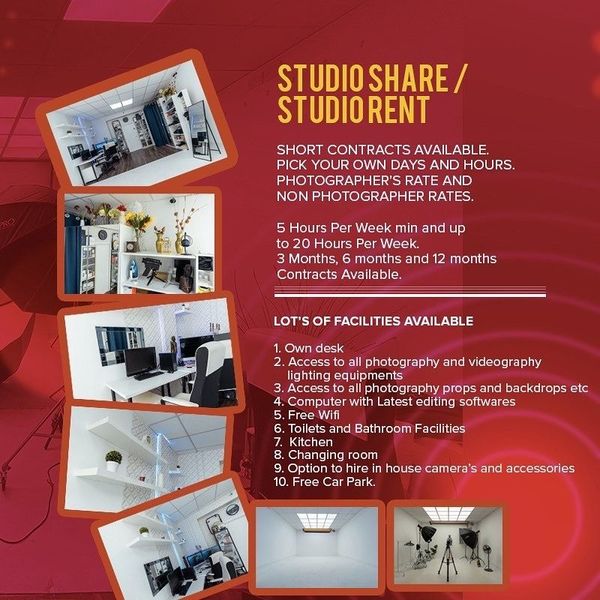 Studio Share / Studio Rent