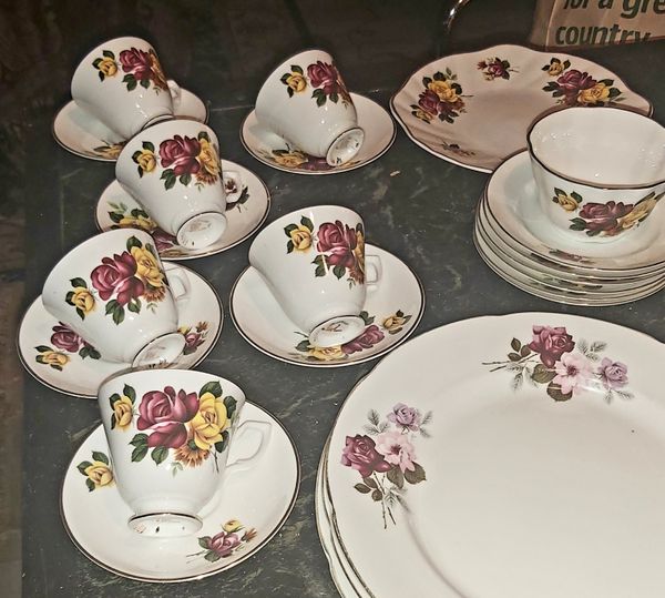 Royal stuart tea set sale