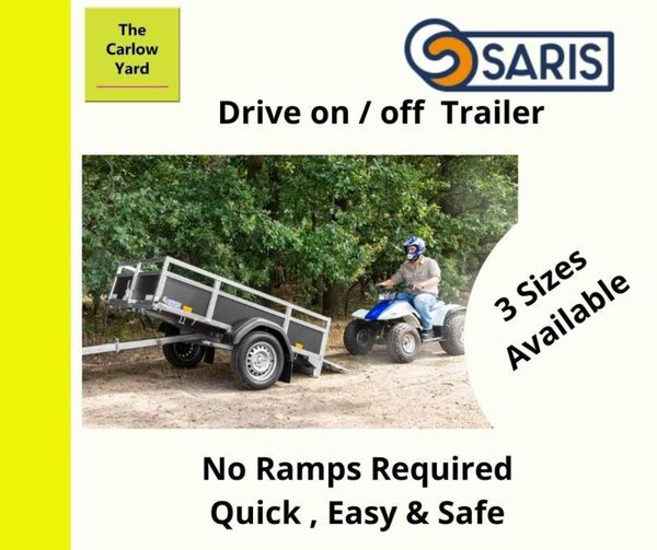 New Saris Drive on / Drive Off Trailers