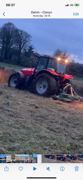 Mulching rushes, scrubland clearance, topping