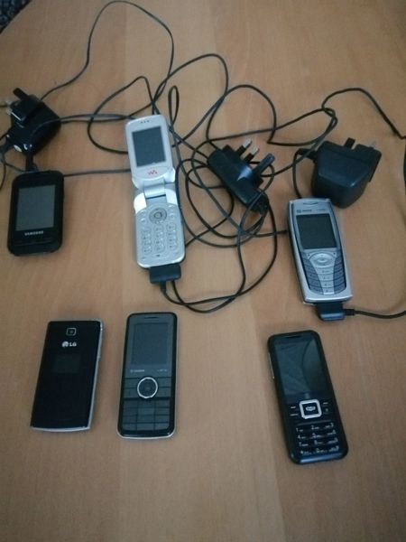 Old Mobile Phones. Spares only