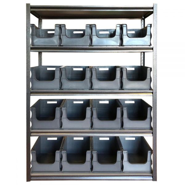 Value Shelving Starter with 16 Bins