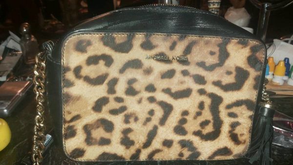 MICHAEL KORS calf hair, leather handbag