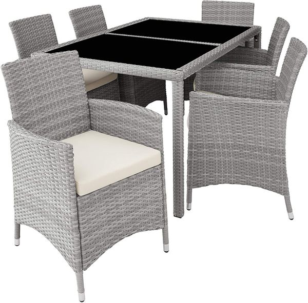 3 Piece Rattan Garden Furniture Set Lounge Balcony Weatherproof Seating Patio For Conservatory Lawn Small Grey In Dublin 304 On Donedeal - 3pc Rattan Garden Patio Furniture Set Grey