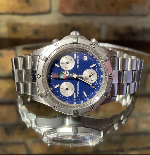 Tag heuer hotsell chronograph 200 meters