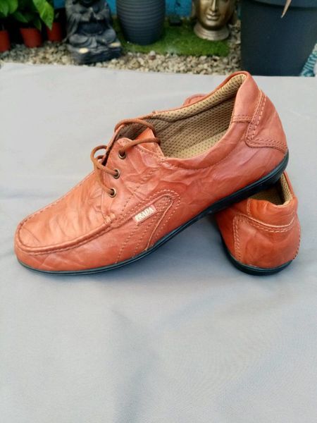 PRADA Men's Tan Leather Shoes Size 8 (eur 42) for sale in Cork for €95 on  DoneDeal