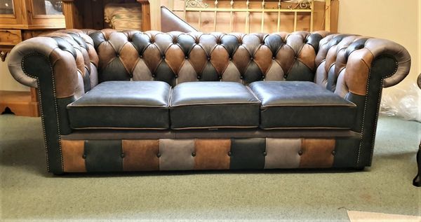 Chesterfield Sofa Patcwork For In