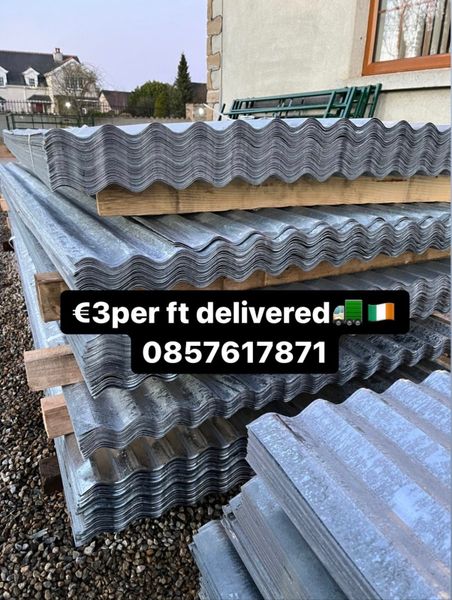 Clearance sale heavy duty galvanise roof sheeting