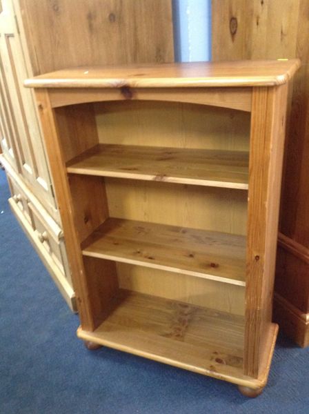 Solid Pine Bookcase For In, 26 Inch Wide Bookcase