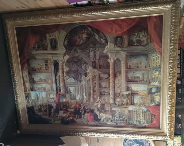 Large Framed Reproduction