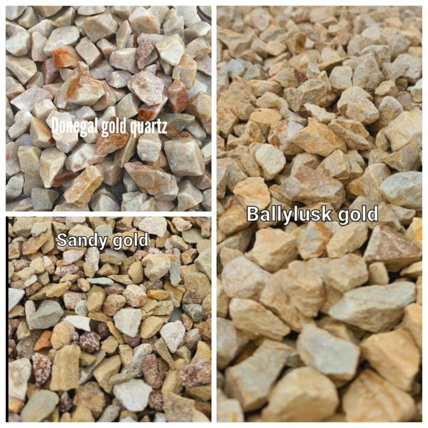 golden garden/driveway stone  - FREE DELIVERY